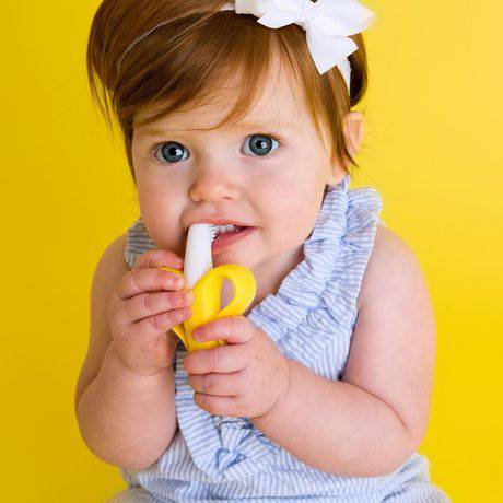 Baby Banana Infant Toothbrush Teether - Zecoya