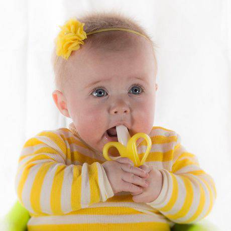 Baby Banana Infant Toothbrush Teether - Zecoya