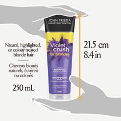 John Frieda Violet Crush Purple Shampoo for Blondes - Zecoya