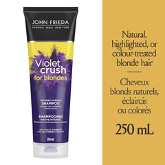 John Frieda Violet Crush Intense Purple Shampoo - Zecoya