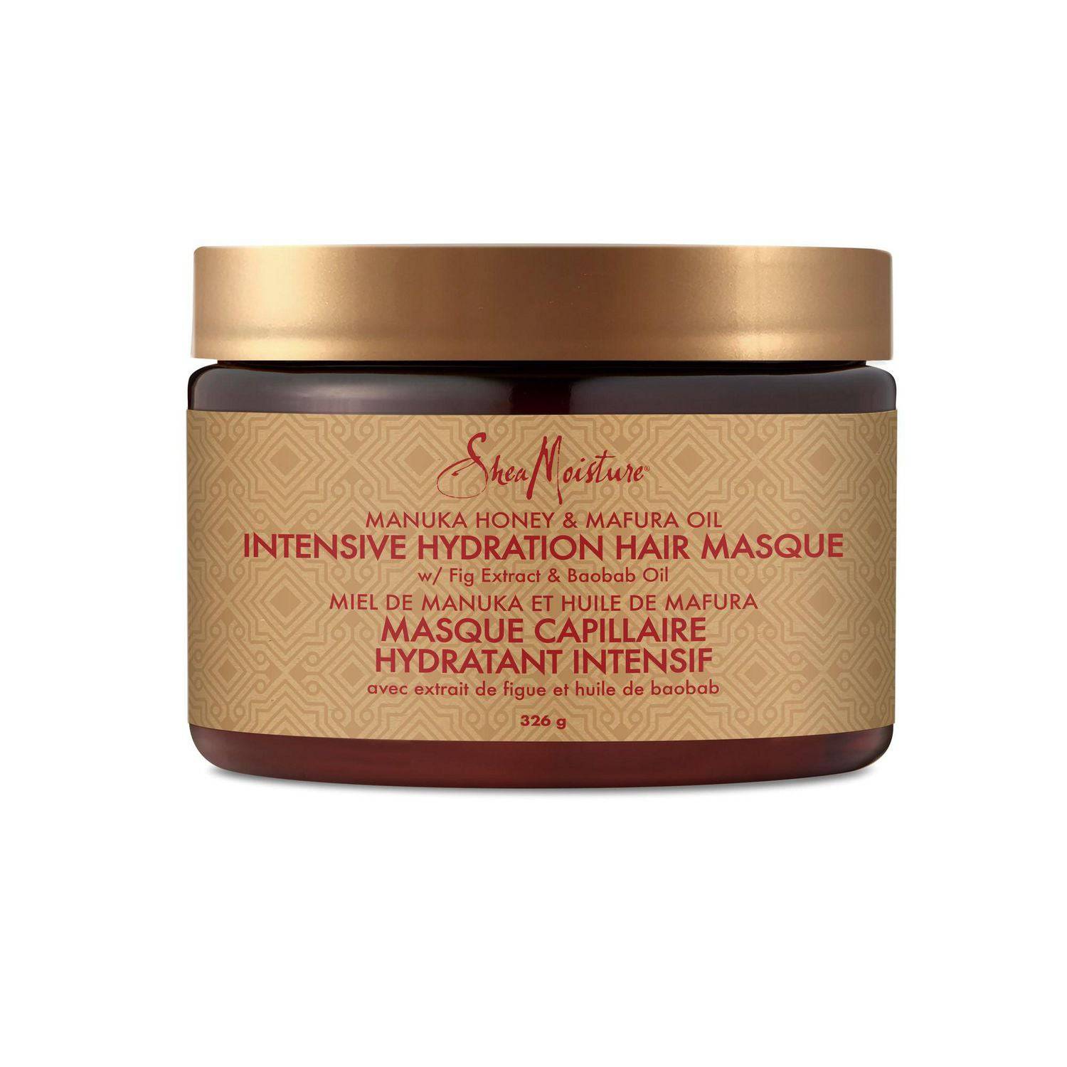 SheaMoisture Manuka Honey & Mafura Oil Intensive Hydration Hair Masque hair treatment - Zecoya