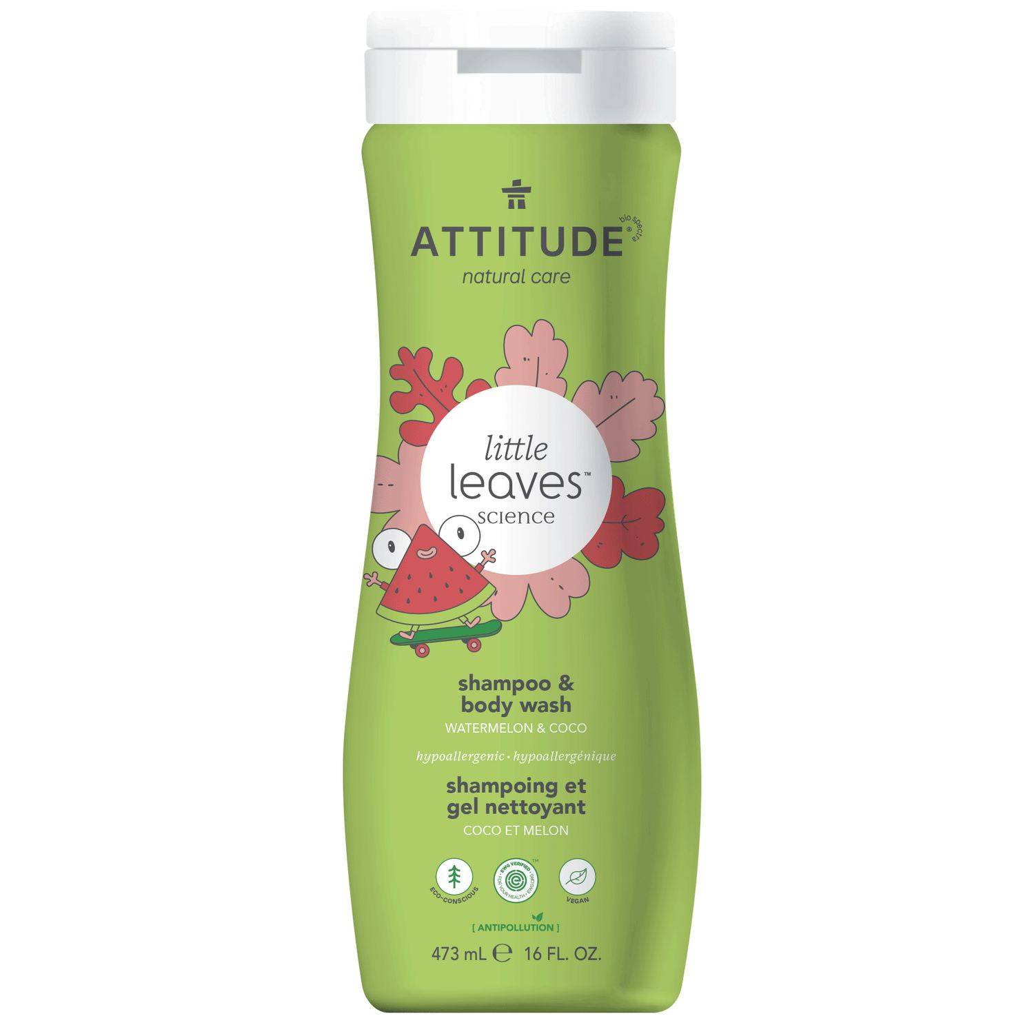 Little Leaves 2 in 1 Shampoo and Body Wash for Kids - Zecoya