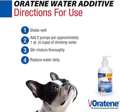 Zymox Oratene Enzymatic Brushless Oral Care Water Additive, 8oz