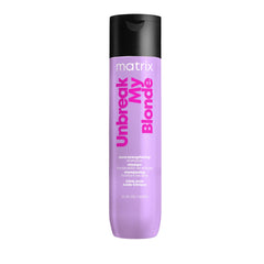 Matrix Hair Shampoo, Unbreak My Blonde Strengthening Shampoo, Repairs and Adds Softness and Shine, For Damaged, Lightened and Over Processed Hair, Sulfate-Free, 300ml (Packaging May Vary)