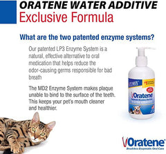 Zymox Oratene Enzymatic Brushless Oral Care Water Additive, 8oz