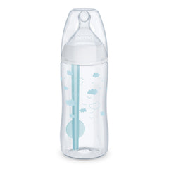 NUK Smooth Flow™ Pro Anti-Colic Baby Bottle, 10oz, 4 Pack, Blue