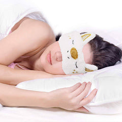 Howshine Unicorn Sleeping Mask Cute Unicorn Horn Blindfold Eye Cover, Perfect for Women Girls Travel Nap Night Sleeping