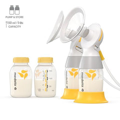 Medela Classic PersonalFit Flex Double Pumping Kit for Electric Breast Pumps Compatible with Freestyle, Swing Maxi, Duo