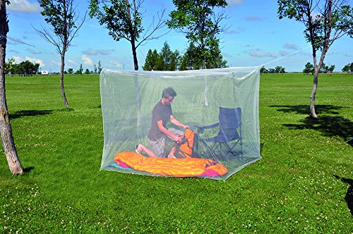 Coghlan's Double Wide Rectangular Mosquito Net, White