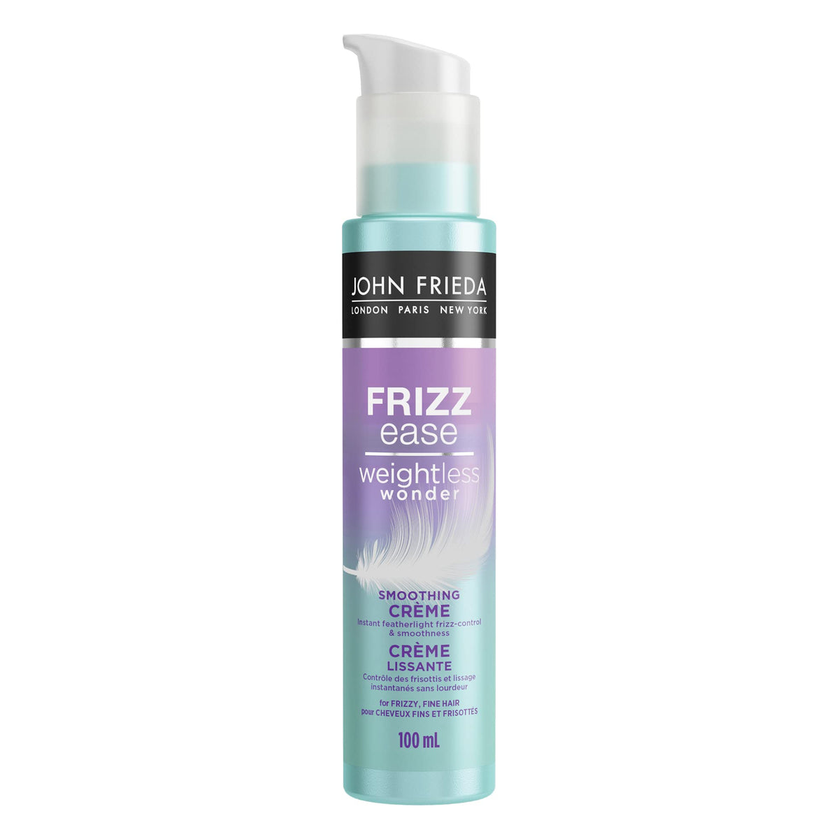 John Frieda Frizz Ease Weightless Wonder Hydrating Crème for Hair Frizz Control (100 mL)