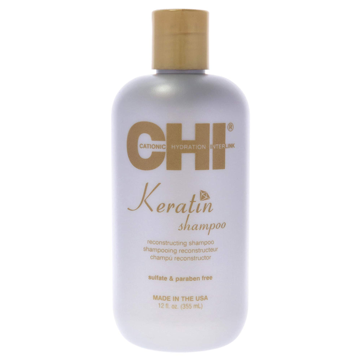 CHI Keratin Shampoo Reconstructing Shampoo, 12 oz