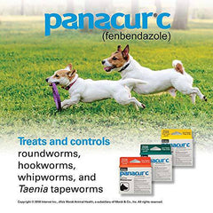 Panacur C Canine Dewormer (fenbendazole), 2 gram