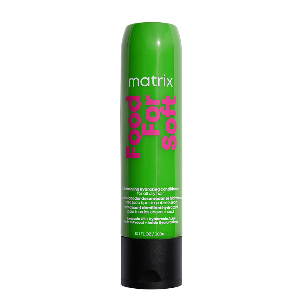 Matrix Detangling Hydrating Conditioner, Food For Soft Hydrating & Detangles Dry, Brittle Hair, Moisturizes, Softens, & Smooths,With Avocado Oil & Hyaluronic Acid,Suitable for Color Treated Hair,300ml