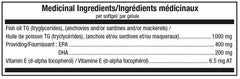 ATP LAB - Omega Pure 120 Softgels - Omega 3 Fish Oil Triglyceride Form - Omega 3 Fatty Acids - Omega 3 EPA DHA - Brain Health and Cognitive Health