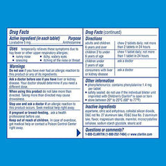 Children's Claritin 24 Hour Non-Drowsy Allergy Grape Chewable Tablet, 5mg, 30Ct