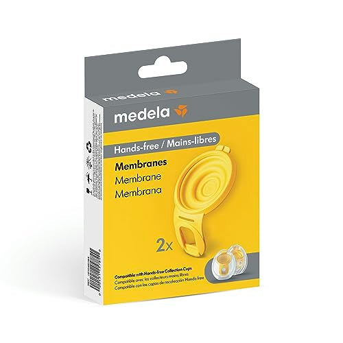 Medela Hands-free Collection Cups Membranes, 2-pack