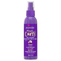 Aussie Miracle Curls Refresher Spray Gel With Coconut & Jojoba Oil for Frizzy and Curly Hair, 170 mL