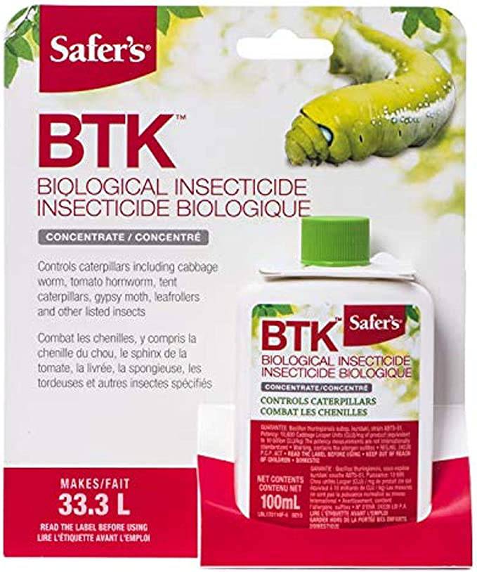 Safer's 17-2110CAN Safer's 17-2110CAN BTK Caterpillar Killer 100mL Concentrate - Zecoya