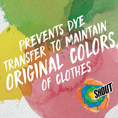 Shout Color Catcher Sheets for Laundry, Maintains Clothes Original Colors, 72 Count