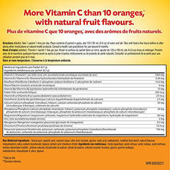 Emergen-C Immune Support Fizzy Drink Mix, A Boost of Vitamins and Minerals, Acai Berry, 30 Sachets