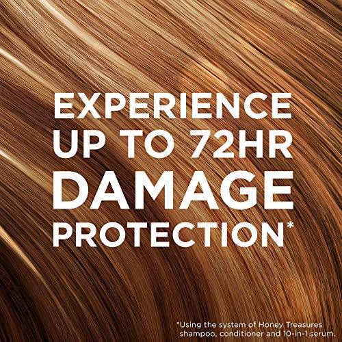 Garnier Whole Blends Sulfate Free Shampoo, For Damaged Hair, Up To 72 Hours of Deep Care, Honey Treasures, 355ml - Zecoya