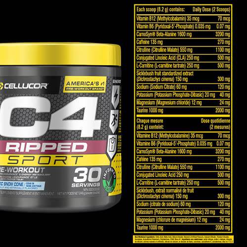 C4 Ripped Sport Pre-Workout