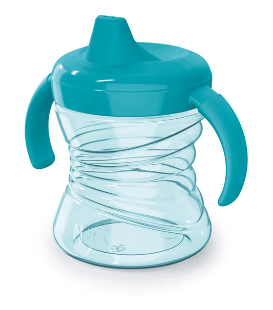 First Essentials By NUK Fun Grips 2-Handle Trainer Soft Spout Sippy Cup, 7 oz