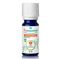 Puressentiel Scotch Pine Organic Essential Oil - Used in aromatherapy to help relieve colds and cough - 100% pure and natural - 10ml