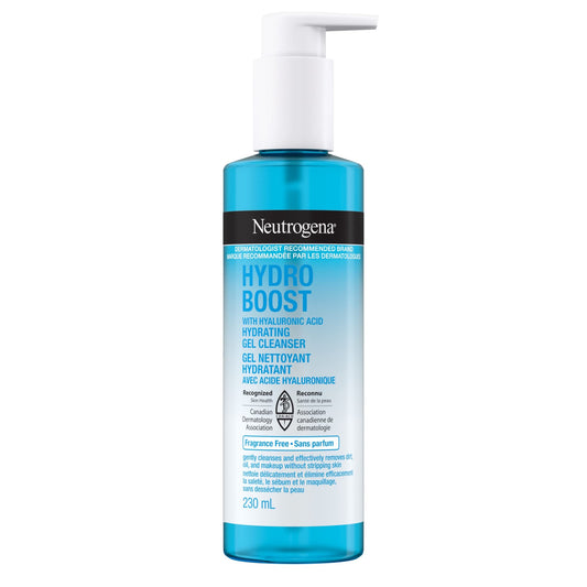 Neutrogena Hydro Boost Hydrating Cleansing Gel Fragrance Free 230mL