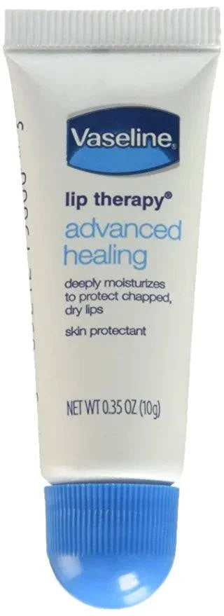 Vaseline Lip Therapy Advanced Petroleum Jelly, 3 Count