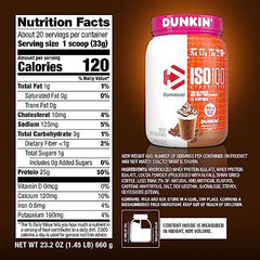 Dymatize ISO100 - Dunkin' Mocha Latte 20 srv