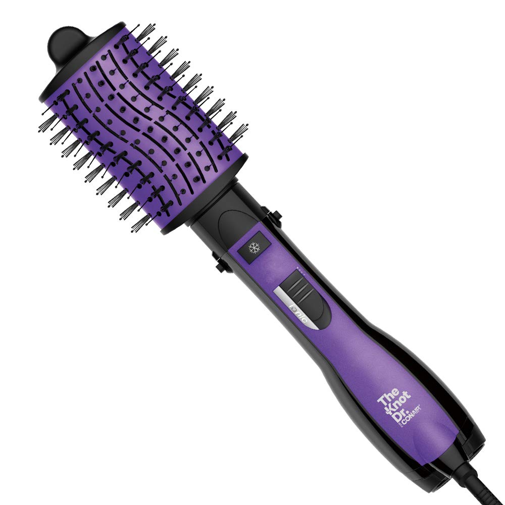 The Knot Dr Detangling Hot Air Brush by Conair