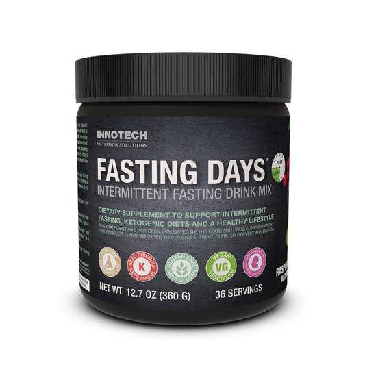 Innotech Nutrition Fasting Days Intermittent Fasting Drink Mix - Raspberry Lime - 360 g