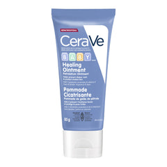 CeraVe BABY Multi-purpose Healing OINTMENT Cream. Prevent Baby Diaper Rash, Chafed skin/Lips, Dry & Cracked heels & feet. Petroleum jelly with Ceramides & Vitamin E. Slugging Cream, sensitive skin, lanolin-free, Fragrance-Free, Travel Size, 85G