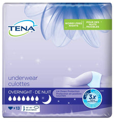 Tena Incontinence Underwear, overnight absorbency, Small, 13 Count