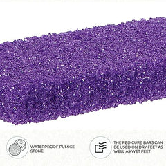 For Pro Mini Pumice Bar Coarse, 3 Inch X 2 Inch, 40 Count