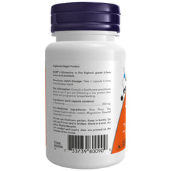 NOW Supplements L-Glutamine 500mg Capsules, 60 Count