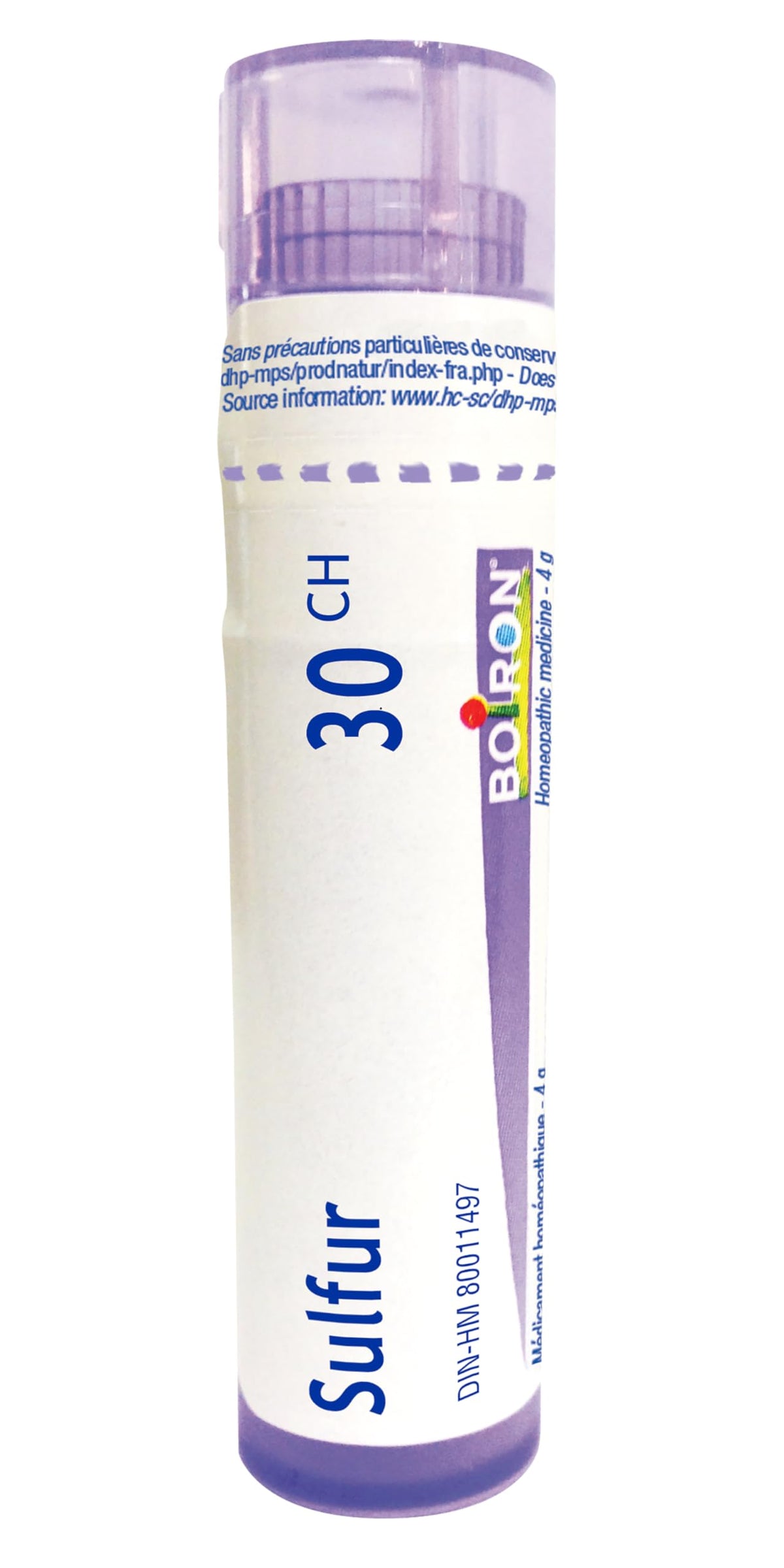 Sulfur 30ch, Boiron Homeopthic Medicine