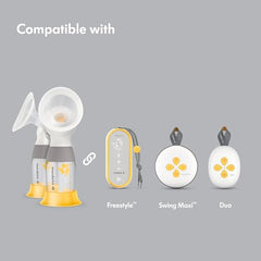 Medela Classic PersonalFit Flex Double Pumping Kit for Electric Breast Pumps Compatible with Freestyle, Swing Maxi, Duo