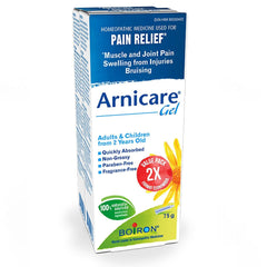 Boiron Arnicare Gel for relief of muscle and joint pain, swelling, and bruising. Natural health product 2x75g