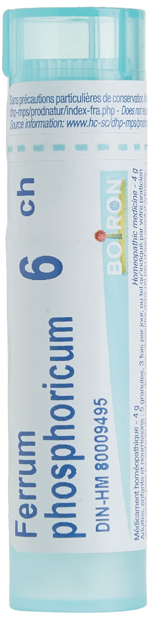 Ferrum Phosphoricum 6ch,Boiron Homeopathic Medicine