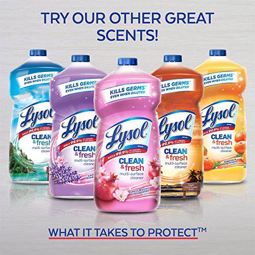 Lysol All Purpose Cleaner, Pour, Lavender, Multi Surface Cleaner - Zecoya