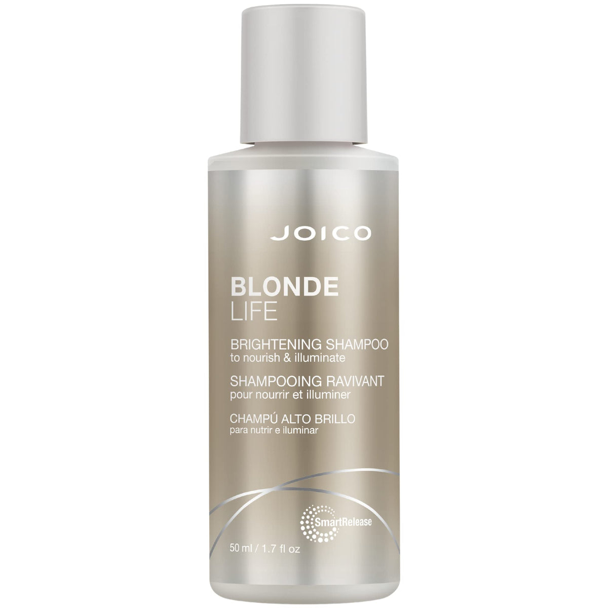 Joico Blonde Life Brightening Blonde Shampoo, Neutralizes Brassy Tones, Protect and Strengthen Bleached Hair, Anti Frizz with Coconut Oil, Sulfate Free