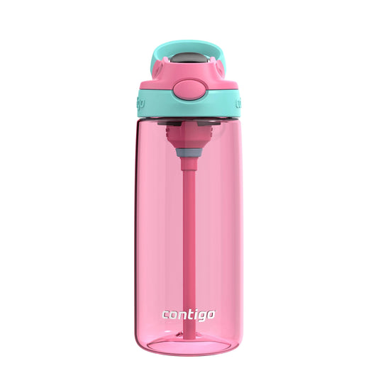 Contigo Aubrey Leak-Proof Spill-Proof Water Bottle, Azalea Jade Vine, 20 oz