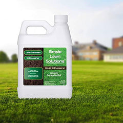 Liquid Soil Loosener- Soil Conditioner-Use alone or when Aerating with Mechanical Aerator or Core Aeration