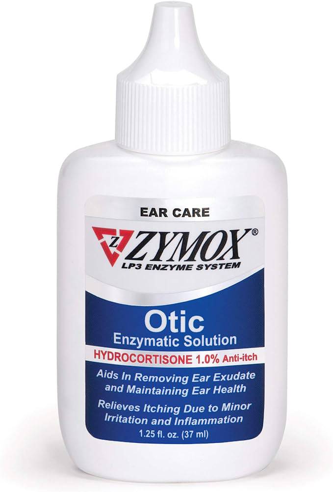 Zymox Pet King Brand Otic Pet Ear Treatment with Hydrocortisone - Zecoya