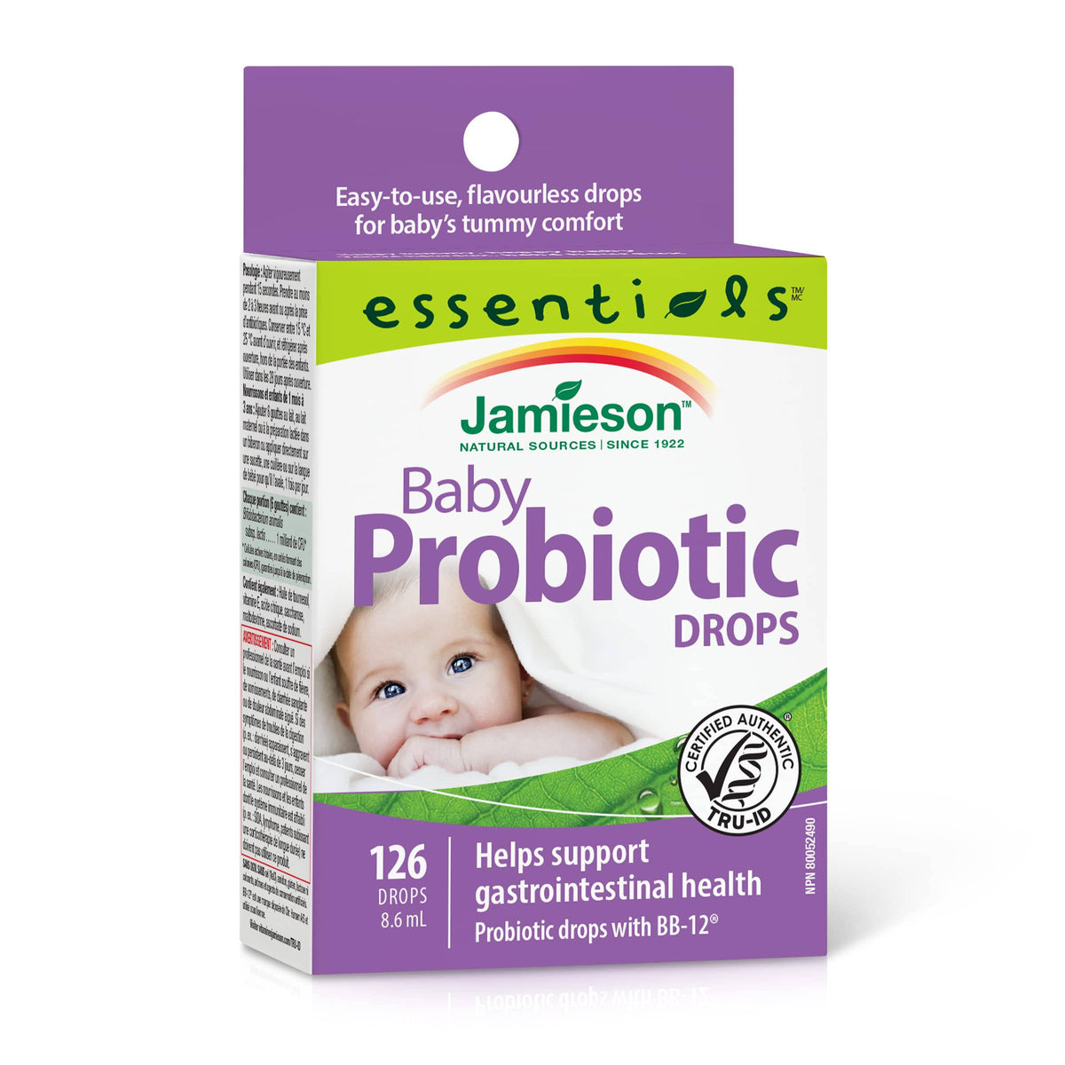 Jamieson Probiotic Baby Drops - 1 Billion Active Cells (Packaging may vary)