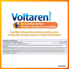 Voltaren Emulgel Back & Muscle Pain Gel No Mess Applicator, 75g