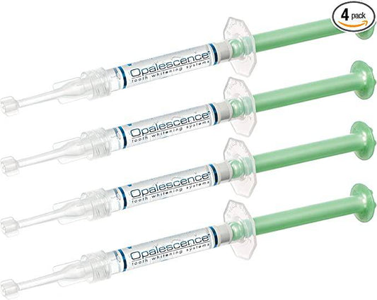 Opalescence at Home Teeth Whitening - Teeth Whitening Gel Syringes - 4 Pack of 15% Syringes - Mint