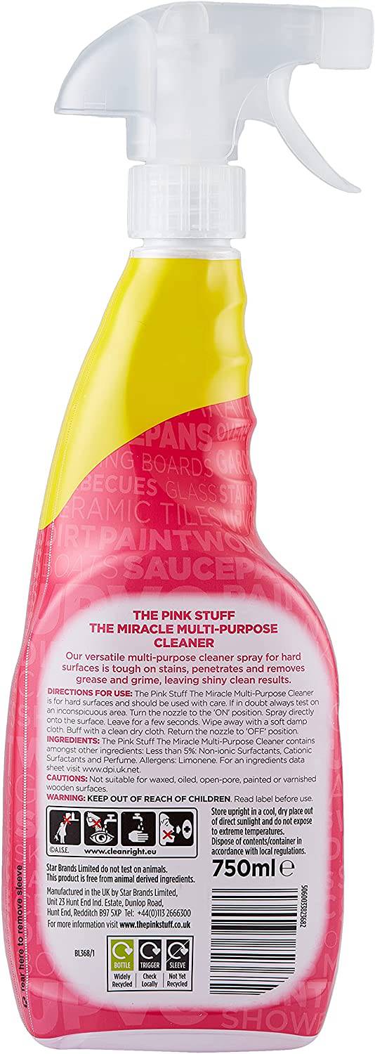 The Pink Stuff Multi-Purpose Cleaner 750ml Spray - Zecoya